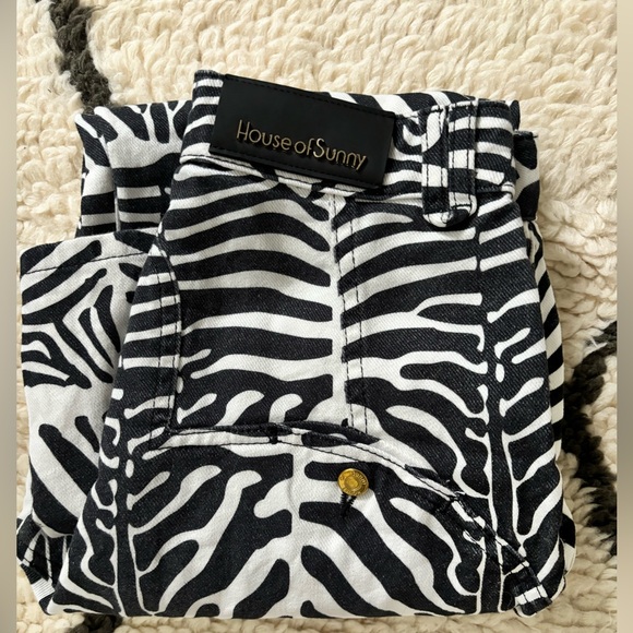 House of Sunny / Free People Reef pant zebra - Picture 3 of 5
